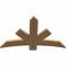 Ekena Millwork Alberta Smooth Timber Gable Bracket, Western Red Cedar, 48"W x 30"H x 1 1/2"D x 5 1/2"F, 15/12 Pitch GBW048X30X0206ALB00SWR - alternate 5